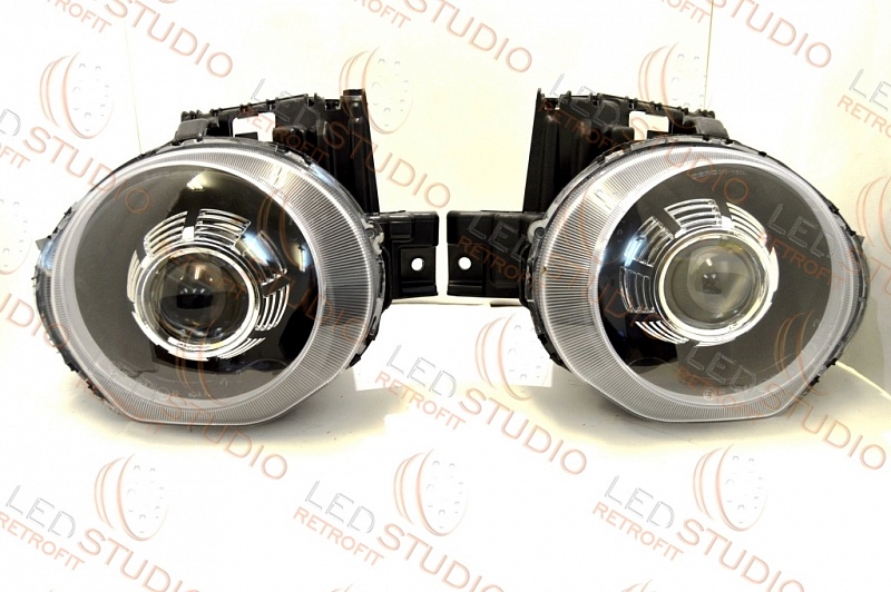 Биксеноновые фары NISSAN JUKE G37-R black